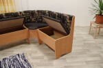 Nábytek VACULÍK Rohová lavice BLANKA - s úložným prostorem