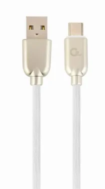 Gembird CC-USB2R-AMCM-1M-W USB-C kabel 1 m bílá / USB 2.0 A (M) - USB-C (M) (CC-USB2R-AMCM-1M-W)