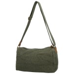 Trendy dámská crossbody kabelka Amida, tmavě zelená