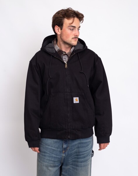 Carhartt WIP OG Active Jacket Black rinsed XL
