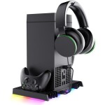 IPega XBX024S Multifunkční Nabíjecí RGB Stojan s Chlazením pro Xbox (57983122487)