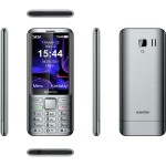 Aligator D950 stříbrná / 3.5 TFT / Dual SIM / SOS tlačítko | Locator | SMS / FM rádio / svítilna (AD950SR)