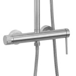 REA - Sprchový set Foss Clif Brush Nickel REA-P5646