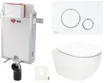 Závěsný WC set k zazdění SAT Fusion SIKOSZTORFU76 SIKOSZTORFU76