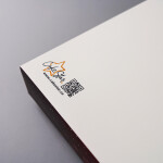 Cake star vánoční krabice "vločka" červená malá s laminací 25x15x5cm