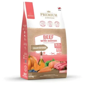 POKUSA Premium Selection Puppy / Granule pro štěňata / hovězí losos / 12 kg / grain-free / bezlepkové