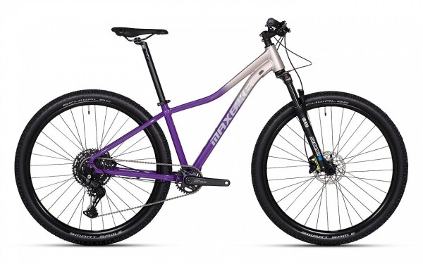 MAXBIKE TAUPO LADY 29", 2025, barva fialová, rám 17"(L) - ZDARMA dopravné, odborná montáž, seřízení a sada světel! (Záruka nejlepší ceny! Nakupujte u autorizovaného prodejce!)