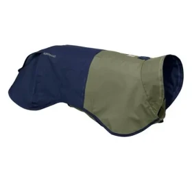 Ruffwear Sun Shower midnight blue - velikost XXS / nepremokavá bunda pro psy (BG-05303-433S2)