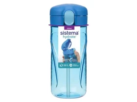 Sistema Hydrate Quick Flip Top Láhev s brčkem 520 ml modrá (8592001419667)
