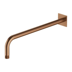 OMNIRES - Nástěnné sprchové rameno, 40 cm, kartáčovaná měď RA01C-KCPB