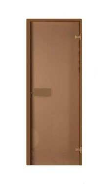 Dveře Classic do finské sauny 690x1890 mm, bronze, TW osika C719BRTWASL