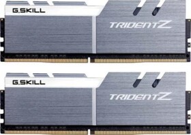 G.SKill Trident Z 32GB (2x16GB) 3600 MHz stříbrná / DDR4 / CL17-19-19-39 / 1.35V / XMP 2.0 (F4-3600C17D-32GTZSW)