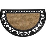 Siena Garden 3751441200 Gummimatte Gazelle rohožka (d x š) 75 cm x 45 cm černá, béžová