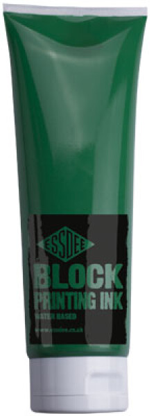 EssDee Block Printing Ink barva na linoryt 300 ml zelená