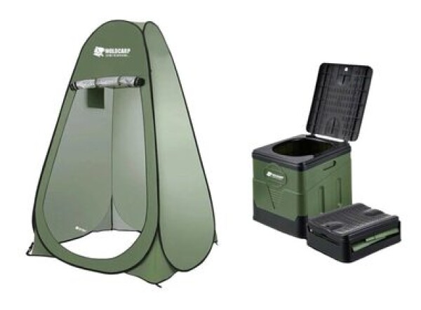 Holdcarp Set přenosného záchodu a hygienického stanu Portable Toi BIG + Toilet Shower Tent (50695061)