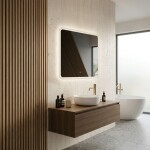 REA - Zrcadlo LED 70x70cm TOP-2 HOM-01521