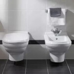 VILLEROY & BOCH - Hommage Závěsné WC, CeramicPlus, bílá 6661B0R1