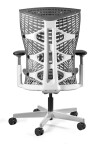 UNIQUE UNIQUE Ergonomická kancelářská židle Reya, šedá/elastomer