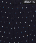 Pánské boxerky ATLANTIC 3Pack - tmavě modré/červené/modré Velikost: M