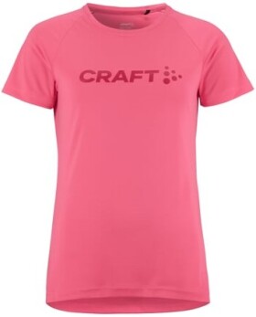 Běžecké tričko CRAFT CORE Essence Logo - růžová Velikost textilu: XL