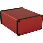 Hliníkové pouzdro 1455 Hammond Electronics 120 x 103 x 53 , červená