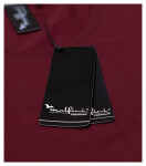 Action V-neck tričko dámské garnet M