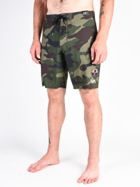 RVCA BRUCE WARP PRO TRUNK CAMO pánské koupací kraťasy - 30