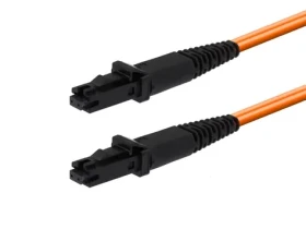 MicroConnect Optical Fibre Cable MTRJ/MTRJ Multimode duplex OM1 1m oranžová (FIB410001)