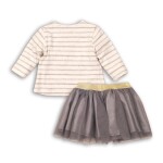 Dívčí set , tričko a sukně TUTU, Minoti, SWAN 2, holka - 56/62 | 0-3m