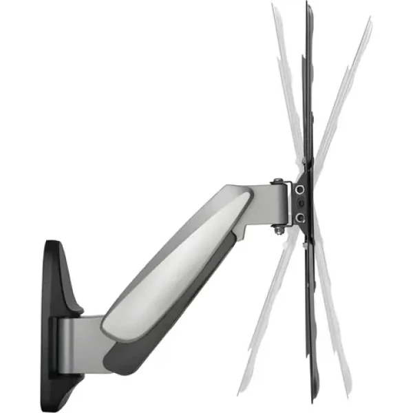 Schwaiger černá / Nástěnný držák pro TV / 23" - 55" / VESA 400x400 / max 30 kg / naklápěcí, otočný (LWHD5530511)