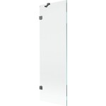MEXEN/S - Lunar vanová zástěna FIX 60 x 150, transparent, grafit kartáčovaná 897-060-000-66-00