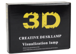 Mamido Bezdrátová lampa LED Fotbalový míč 3D s dálkovým ovládáním