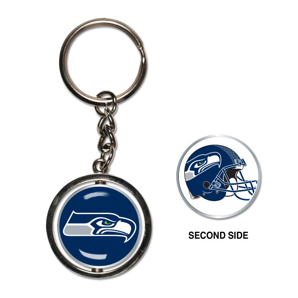 Wincraft Přívěšek na klíče Seattle Seahawks NFL Spinner Key Ring WI_46974013