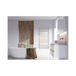 Instalprojekt - Koupelnový radiátor PIKO zlatá barva - Barva - Zlatá, Doporučená topná tyč (W) - 400, Rozměr A - 55, Rozměr C - 115, Skutečný rozměr radiátoru (v mm) - 530 x 1129 mm, Typ připojení - Středové 50 mm RADPIK501184SP