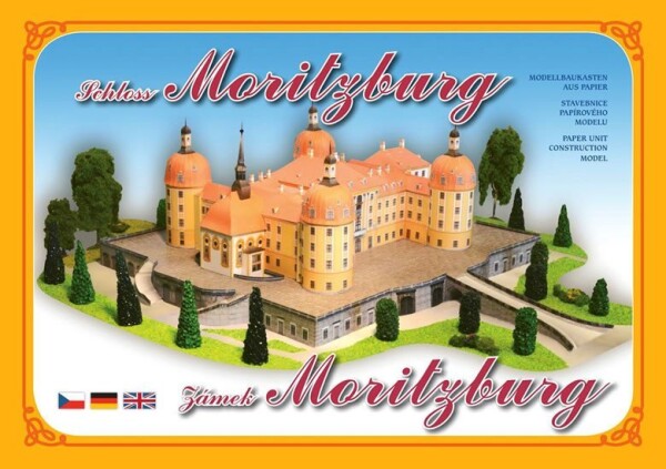 Zámek Moritzburg - Stavebnice papírového modelu