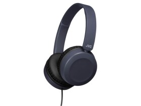 JVC HA-S31MAE modrá / sluchátka přes hlavu / mikrofon / ovládání hlasitosti / jack 3.5 mm / 1.2 m (HAS-31MAE)