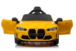 Mamido Elektrické autíčko BMW M4 12V žluté