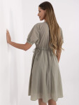 Šaty 217 SK 25663.03 khaki