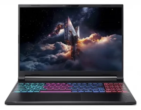 Acer Nitro V 16S / Herní notebook / 16" WQXGA 180Hz / Intel Core 9 270H / 32GB DDR5 / 1TB SSD / RTX 5070 / W11P (NH.QXDEP.009)