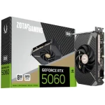 ZOTAC GeForce RTX 5060 Solo 8GB / 2280 - 2497Mhz / 8GB GDDR7 / 128bit / 1x HDMI + 3x DP / 550W (8) (ZT-B50600G-10L)