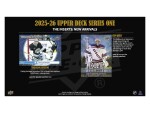 Hokejové Karty NHL 2025-26 Upper Deck Series 1 Blaster Box