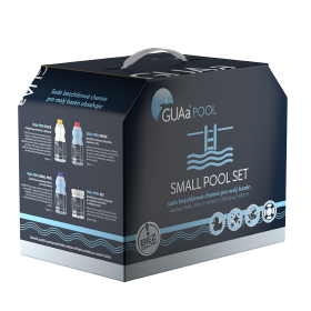 Sada bezchlórové chemie pro malé bazény