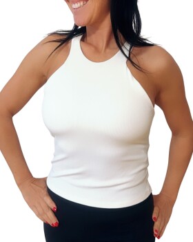 Dámský top GUESS Nat Rib bra tank V6RP09