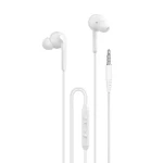 Dudao X3 drátová sluchátka do uší bílá / s mikrofonem / 3.5 mm jack (204526)