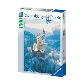 Ravensburger Zámek Neuschwanstein v zimě