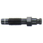 KS Tools 150.3666 Adaptér pro vstřikovače, M10 x 1,25 s vnějším závitem, délka 57 mm