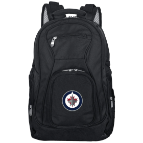Mojo licensing Batoh Winnipeg Jets Laptop Travel Backpack - Black