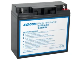 Avacom AVA-RBP01-12180-KIT / Náhradní baterie pro UPS / 12V / 18Ah / VRLA HR / CyberPower (AVA-RBP01-12180-KIT)
