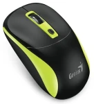 Genius NX-7123 černo-zelená / Optická bezdrátová myš / 1200 dpi / Copilot / 4 tlačítka (31030043403)
