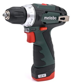 Metabo POWERMAXX BS BASIC (600984500) / Aku vrtačka / 12V / Li-Ion / 2x 2.0Ah / 1400 ot-min / 34 Nm (MET600984500)